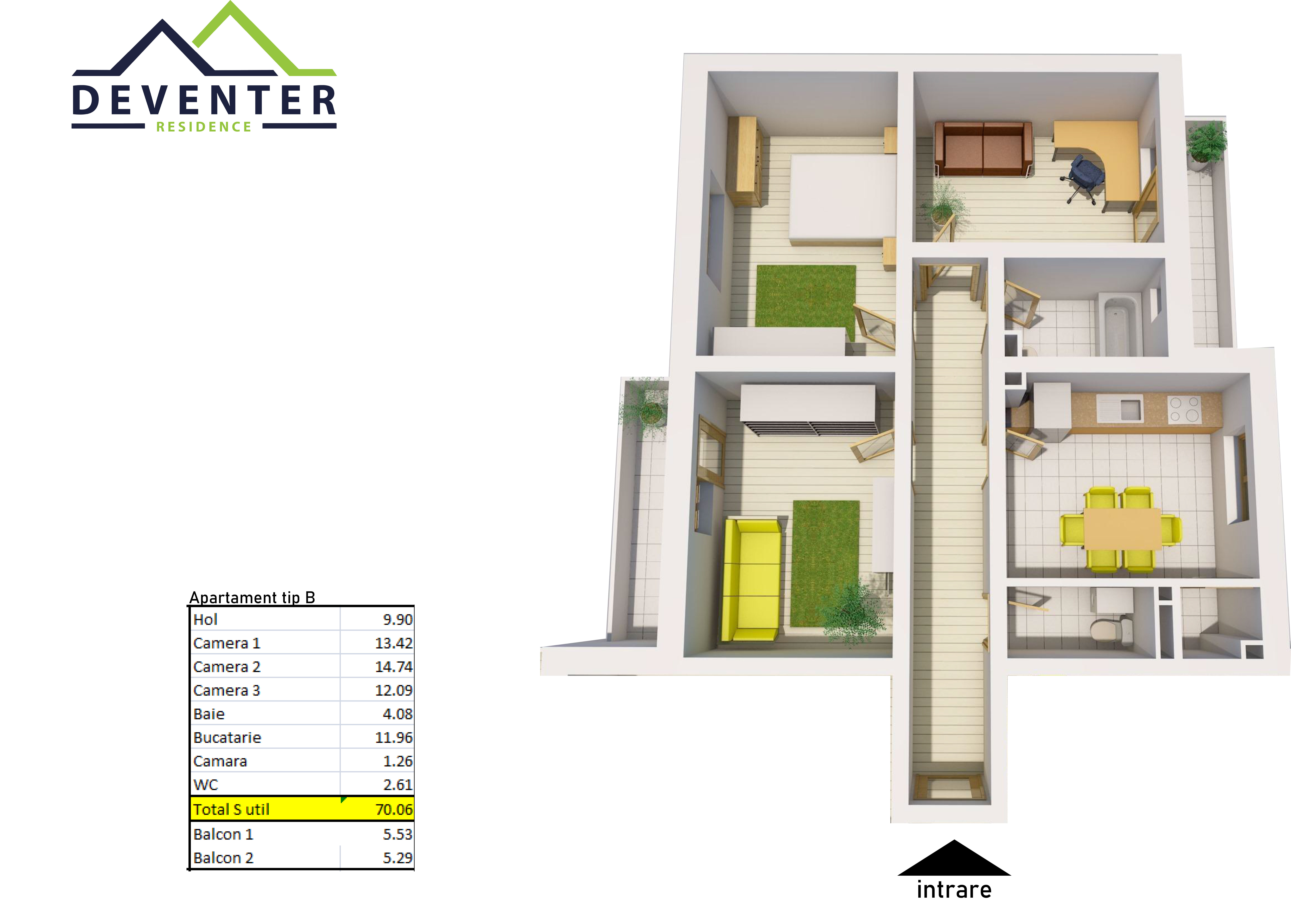Apartament Tip B