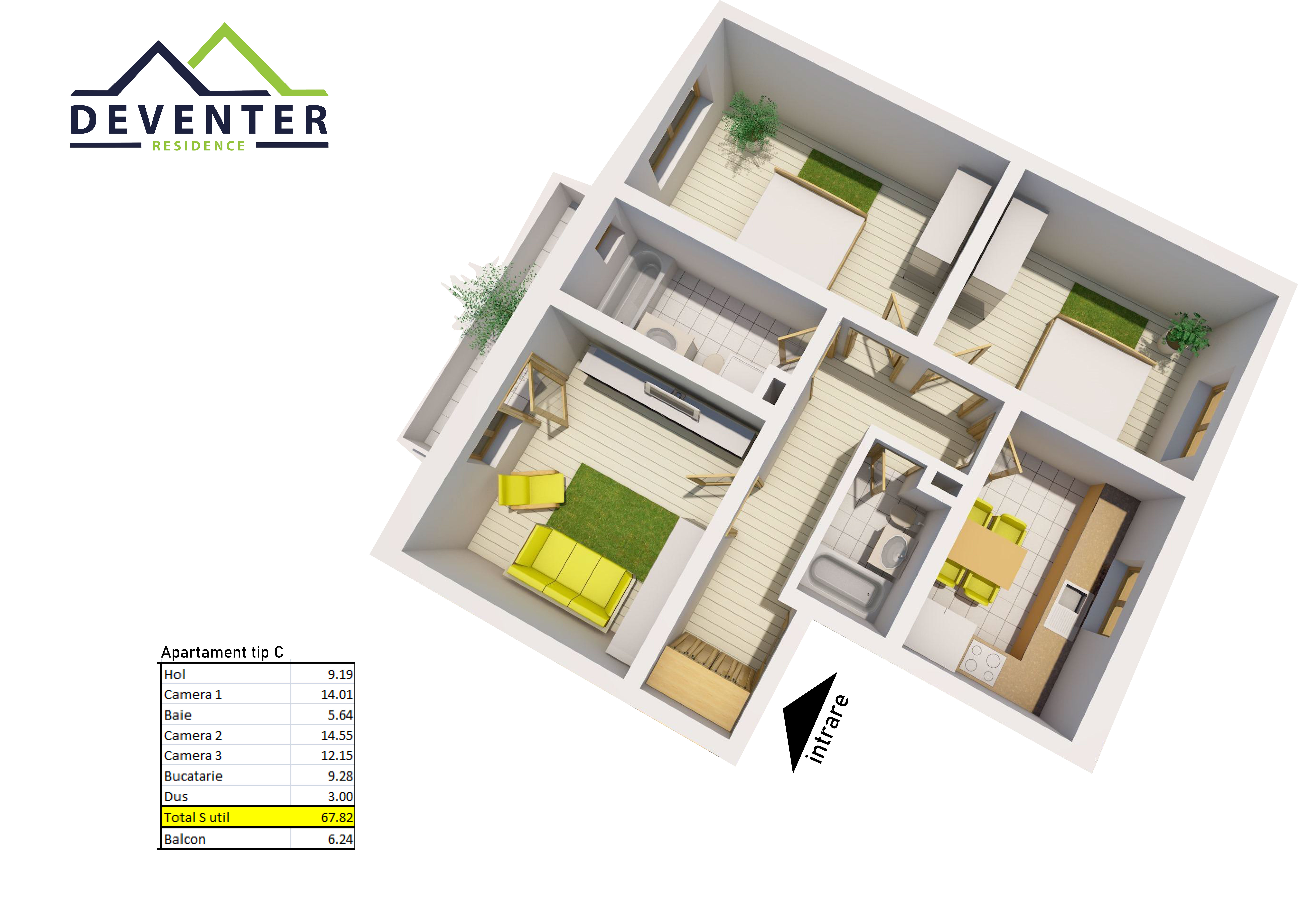Apartament Tip C