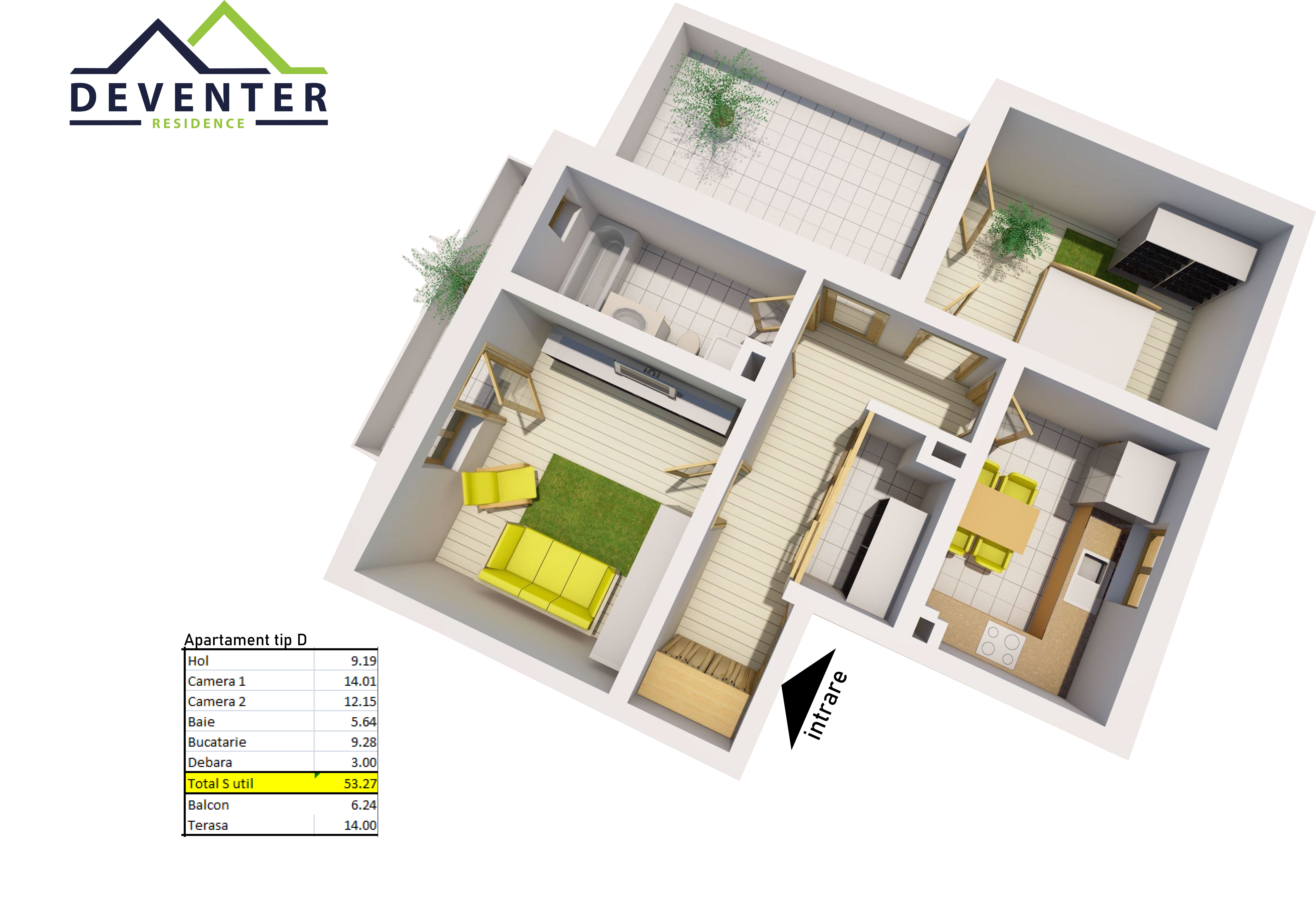Apartament Tip D